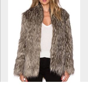 Lovers & Friends Faux Fur Coat